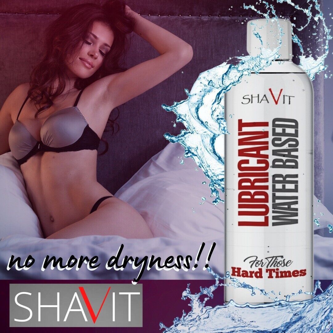 Shavit Long Lasting Lubricant - Water Based Lube Personal Natural Feel Sex Gel Shavit Long Lasting Lubricant - Water Based Lube Personal Natural Feel Sex Gel